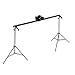 LimoStudio Photography Studio Blue 24 inch Video Stabilization System DSLR Camera Dolly Track Motion Slider, AGG1663