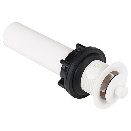 Dura Faucet Df Pu200 Wt Rv Bathroom Sink Drain Pop Up No Overflow