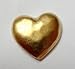 Gold Hearts Push PINS, Set of 15 T-46AG