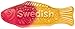 SWEDISH FISH Tails 2 Flavors in 1 Soft & Chewy Candy, 12 - 4 oz Bags
