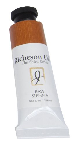 Jack Richeson 120053 37-Ml Artist Oil Colors, Raw Sienna