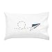 Oh, Susannah Paper Airplane Toddler Size Pillowcase (1 Pillow Cover 14 x 20.5 Inches) for Youth or Toddler Bedding as Kids Room Decor
