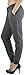ToBeInStyle Women's Solid Print French Terry Jogger Pants - Charcoal - Medium