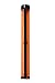Plastic Storage Tube - Orange Documents Blueprints Artwork Plastic Carrying Case