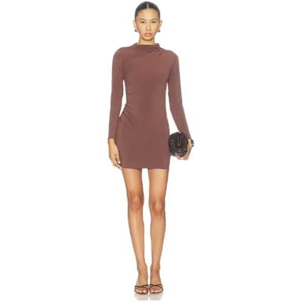steve madden mo ruched dress Steve Madden Issa Ruched Mesh Drop Waist Maxi Dress