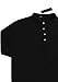 DandyClo Men's Henley Shirt Casual Basic Long Sleeve Solid Henley Neck Shirt Black X-Small