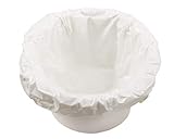 TidyCare Commode Liners - Value Pack - Disposable Bedside Commode Liners - 48 Commode Liners - Adult Commode Chair - Commode Pail Liners - Universal fit