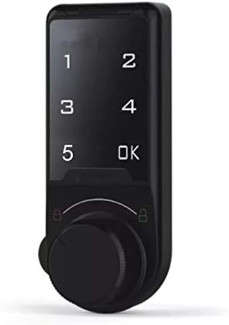 Security Clocks Electronic Digital Password Keypad Number Cabinet Code Door Lock Drawer Locks Confused Password Function for Home Office (Size : 20mm)
