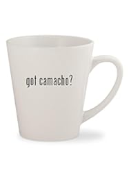 Kitchen: got camacho? - White 12oz Ceramic Latte Mug Cup - Molandra Products