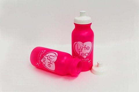 Lyfe Tea Sports Workout Water Bottle - Pink
