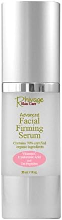 Advanced Facial Firming Serum with Matrixyl and Hyaluronic Acid to Tone, Firm, Lift and Rejuvenate. 30ml ./ 1 fl.oz.