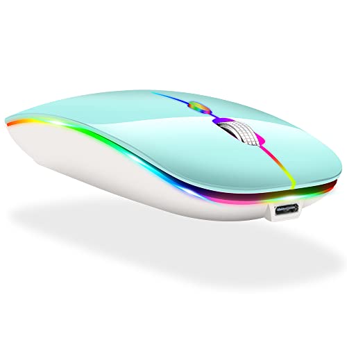 KLO LED Rechargeable Bluetooth Mouse for MacBook/MacBook air/Pro