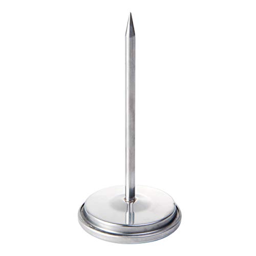 Meat Thermometer Extra Large Dial 2.4-Inch Meat & Poultry Thermometer Stainless Steel Safe Waterproof Classic Design BBQ Poultry Probe Cooking Meat Thermometer for Household Cooking Turkey Pork Beef