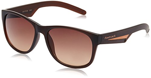 Buy Fastrack UV Protected Wayfarer Unisex Sunglasses (P329BR1|57