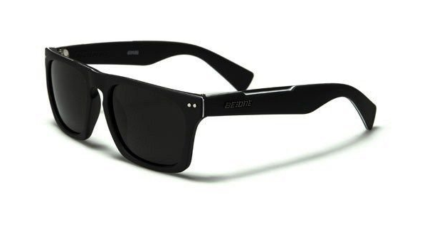 black polarized sunglasses