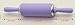 Zoie + Chloe Silicone Rolling Pin for Kids (Purple)