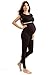 BLANQI High Performance Belly Lift & Support Maternity Leggings - Black - Large