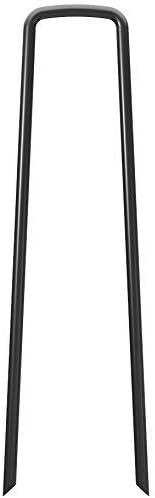 AAGUT 50x Garden Pegs Securing Staples Ground Pegs, 6" Heavy Duty U Shaped Landscape Fabric Pegs, Soaker Hose Membrane Securing Pins Stakes…