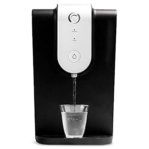 Aqua Optima Lumi, gefilterde waterkoeler en waterdispenser op het aanrecht, 8,2 liter inhoud, met 1 x 30 Day Evolve…