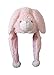 ZooPurrPets Bunny Animal Hat: Quality Plush Hats - Cute, Warm, Cozy, and Super Soft Beanie for Kids Boys Girls