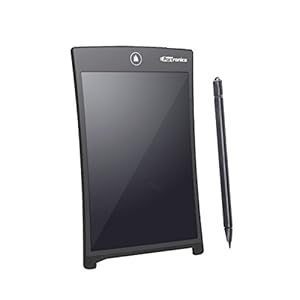 Portronics Portable RuffPad E-Writer 21.59Cm (8.5-inch) LCD with App Support, 4 Magnet, Stylus Drawing Handwriting Board…