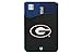 Georgia Bulldogs Adhesive Silicone Cell Phone Wallet/Card Holder for iPhone, Android, Samsung Galaxy, & Most Smartphones