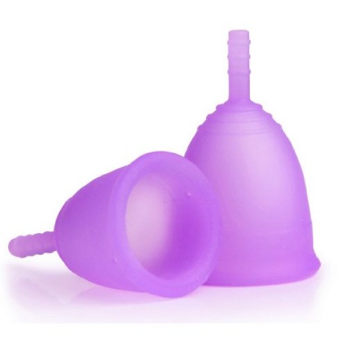 The Monzcare R-CUP Reusable Menstrual Cup Purple Size 2