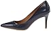 Calvin Klein Women's Gayle Dress Pump, Navy Leather, 7 M US