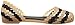 mel Dreamed by melissa Women's Sweetie Ballet Flat