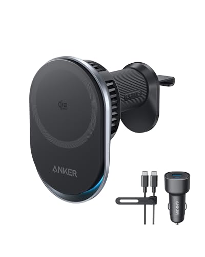 Anker Prime Magsafe Autohalterung, Qi2 25W zertifiziertes, Starke Magnete