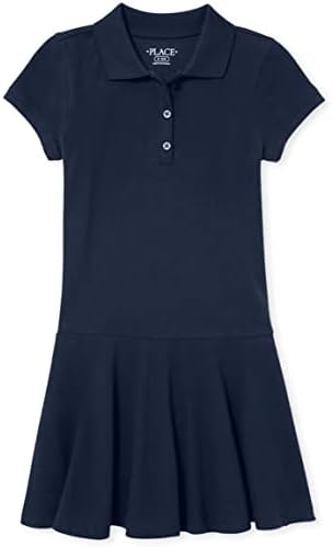 Amazon.com: Lands' End Girls Short Sleeve Mesh Pleated Polo Dress 2 Blue:  Clothing, Shoes & Jewelry