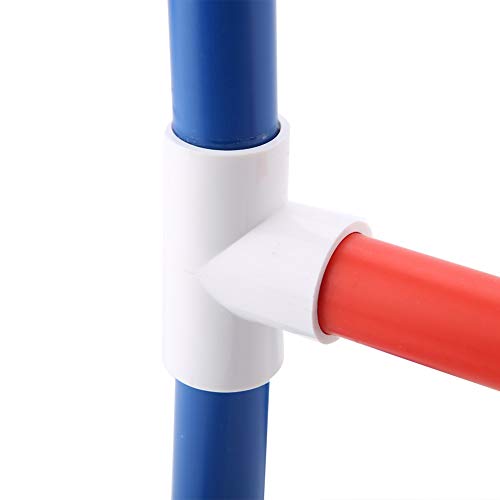 Jimfoty Bird Parrot Perch, Bird Cage Parakeet Stand Perch Rack Parrot Playstand Bird Play Center Tray Training Toy Pet Accessories(PVC) - Thumbnail 7