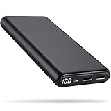 Portable Charger 24800mAh High Capacity Power Bank Enhanced External Battery Packs Charger Dual Output with LCD Digital Display Charging Portable Phone Charger for Smartphone, Android,Tablet and More