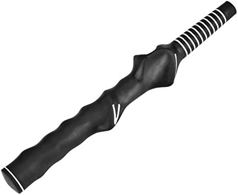 Yosoo Health Gear Golf Swing Trainer, Black Rubber Golf Grips for Golf Clubs, Golf Grip Training Aid, Golf Memory Grip, Golf Grip Practice Club for Golf Beginner Practicing Teaching Yosoo Health Gear Golf Swing Trainer, Black Rubber Golf Grips for Golf Clubs, Golf Grip Training Aid, Golf Memory Grip, Golf Grip Practice Club for Golf Beginner Practicing Teaching