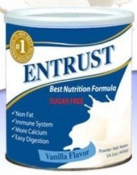 Entrust Best Nutrition Formula Vanilla Flavor 14.1 oz - Case of 6 Cans