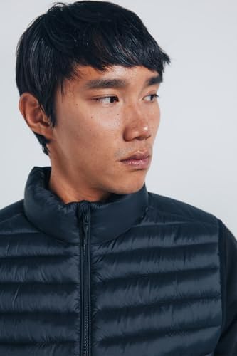 Chaleco Puffa Ligero Resistente Al Agua, Negro, S