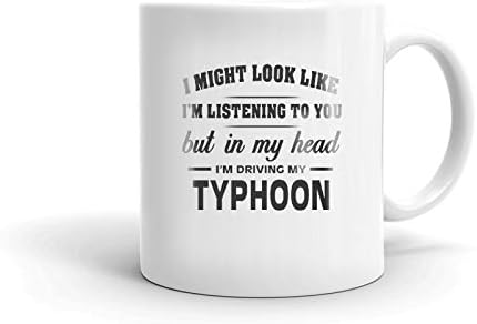 I'm Driving My GMC TYPHOON Coffee Tea Ceramic Mug Office Work Cup Gift 15 oz