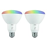 Sylvania Osram Lightify Smart Home 65W BR30 White/ Color LED Light Bulb (2 Pack)