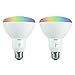 Sylvania Osram Lightify Smart Home 65W BR30 White/ Color LED Light Bulb (2 Pack)