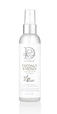 Design Essentials Natural Intense Shine Oil Mist infused with Sunflower, Vitamin E, Pure Moroccan Argan Oil for Instant Shine and Repair-Coconut & Monoi Collection, 4oz