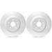 Prime Choice Auto Parts R65038PR Front Brake Disc Rotor Pair