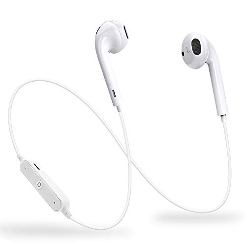 Niears Bluetooth Headphones, Sport Earphones Wireless Earbuds Bluetooth 4.1, HiFi Bass Stereo Sweatproof Earbuds w/Mic, Noise Cancelling Headset with Stereo & Anti-Interference for Gym,Running,Workout