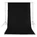 Kshioe Professional Non-Woven Fabrics for Photographer 1.63m, Black