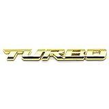 Universal Metal Turbo Badge Emblem Car Auto Fender