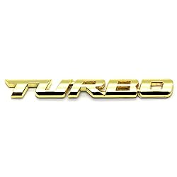Universal Metal Turbo Badge Emblem Car Auto Fender