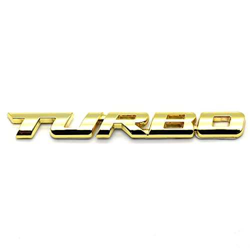 Universal Metal Turbo Badge Emblem Car Auto Fender