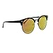Mio Eyewear [Clubmaster - Red Mirrored] Fashion Sunglasses for Woman and Men (100% UV Protection)