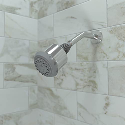 hansgrohe Clubmaster 4inch Easy Clean Easy Install Showerhead Modern 3Spray Full, Pulsating