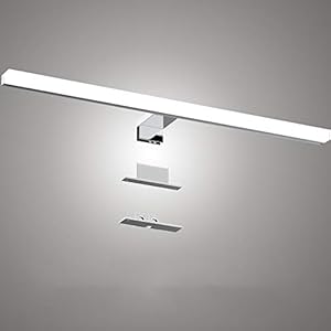 Infankey Spiegellamp, 3-in-1, badkamerlamp, 60 cm, 12 W, 1000 lm, 4000 K, 220 V, waterdicht IP44, neutraal wit…