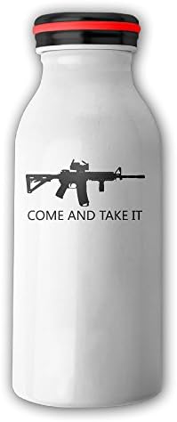 Come And Take It Black AR-15 Stainless Steel Milk Cup Takeoff